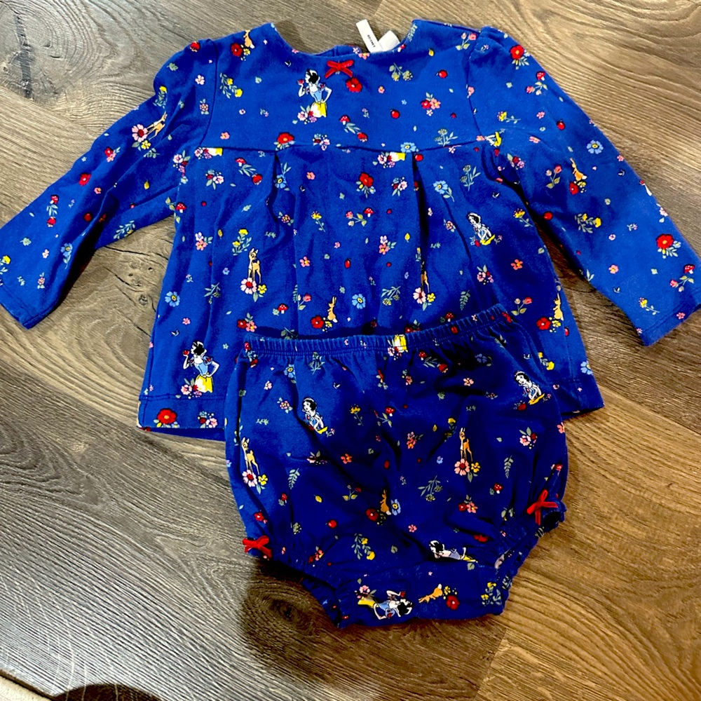 Janie and Jack Snow White Outfit